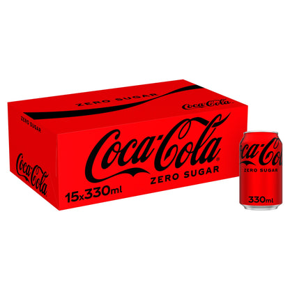 Coca-Cola Zero Sugar 15x330ml — image 1