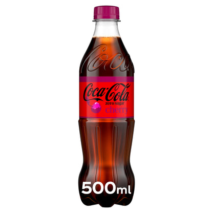 Coca-Cola Zero Sugar Cherry 500ml — image 1