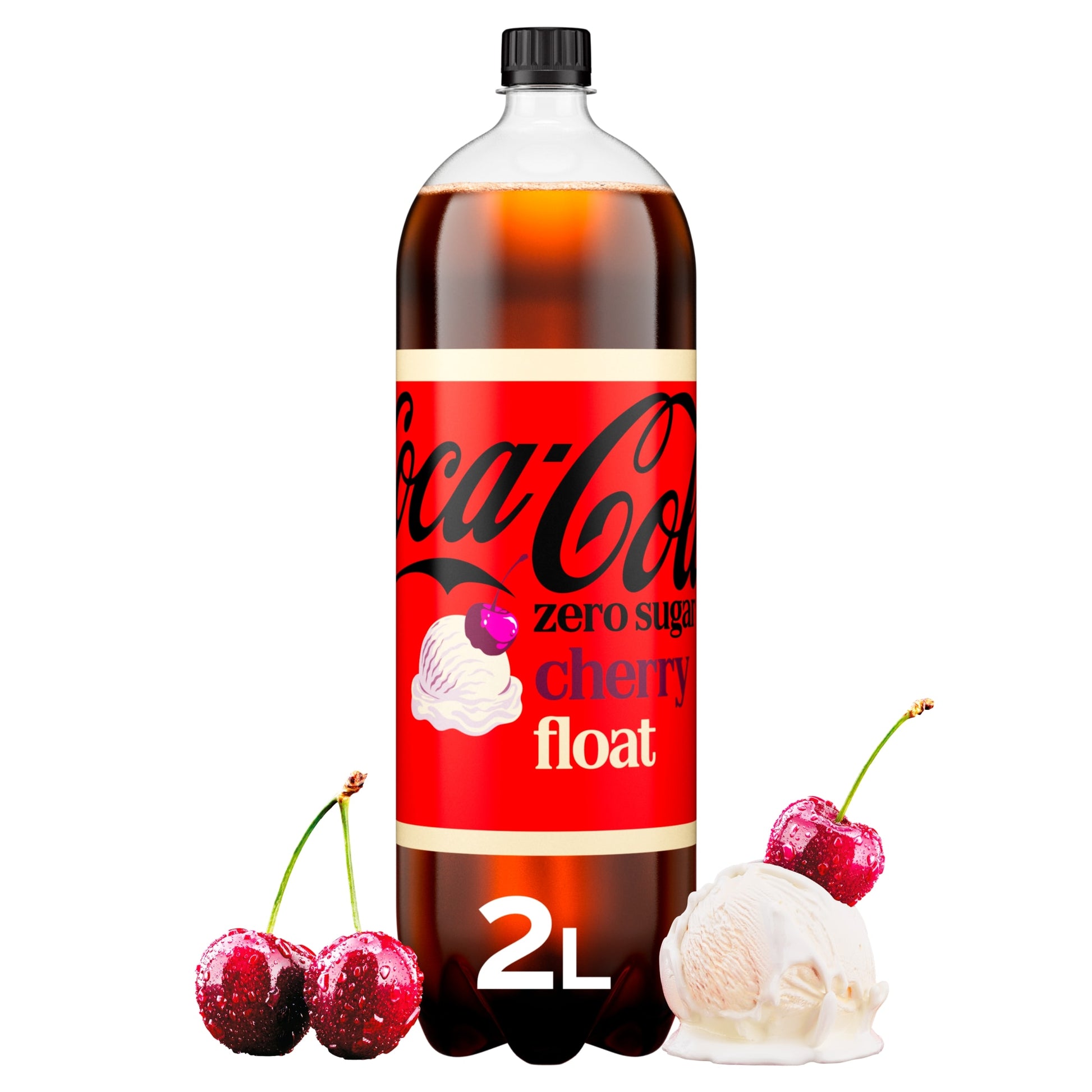 Coca-Cola Zero Sugar Cherry Float 2L — image 1