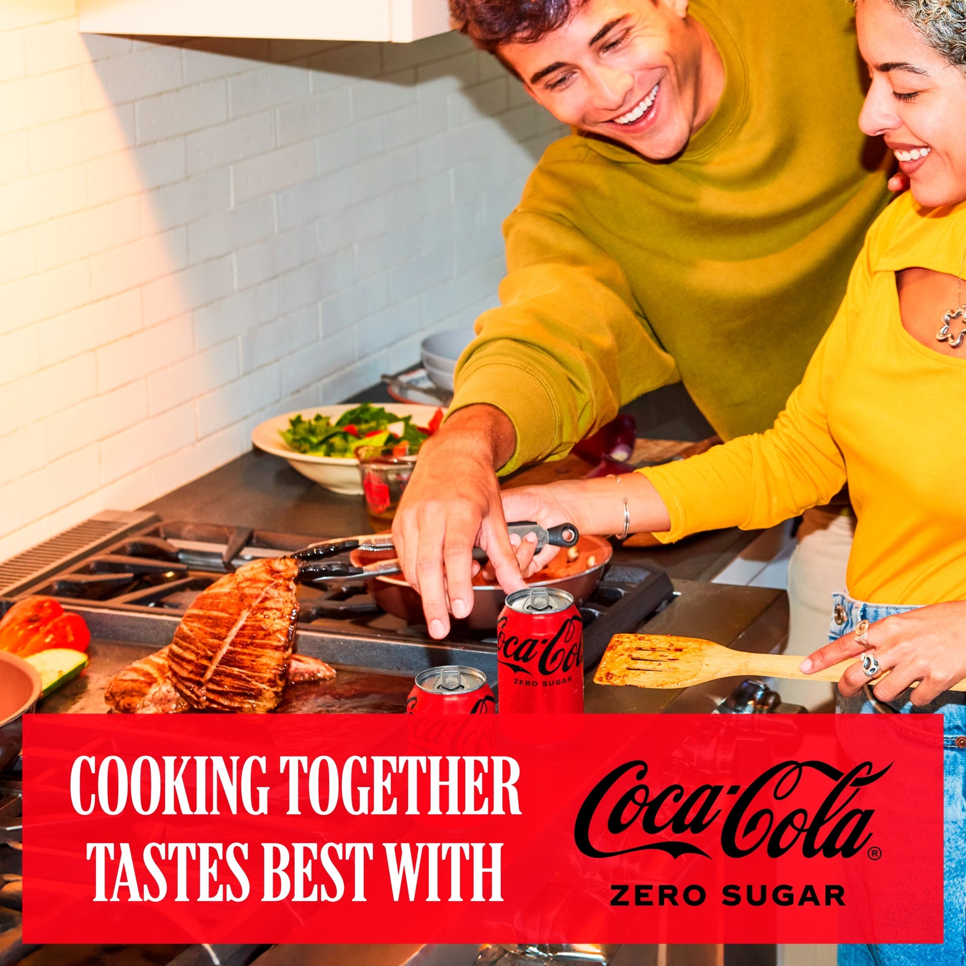 Coca-Cola Zero Sugar Soft Drink Cans 4 x 330 mL — image 4