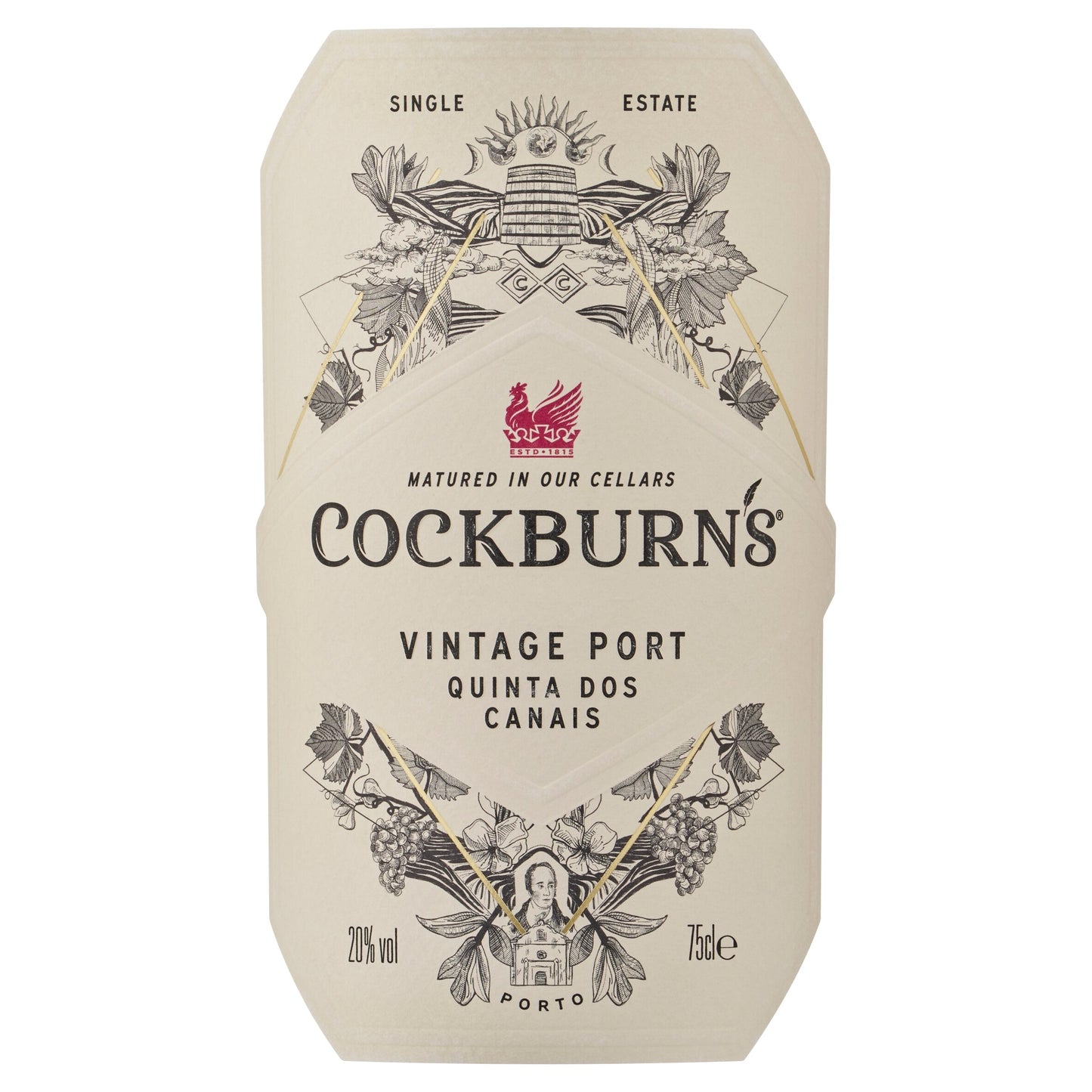Cockburn's Vintage Port Quinta Dos Canais 75cl — image 2