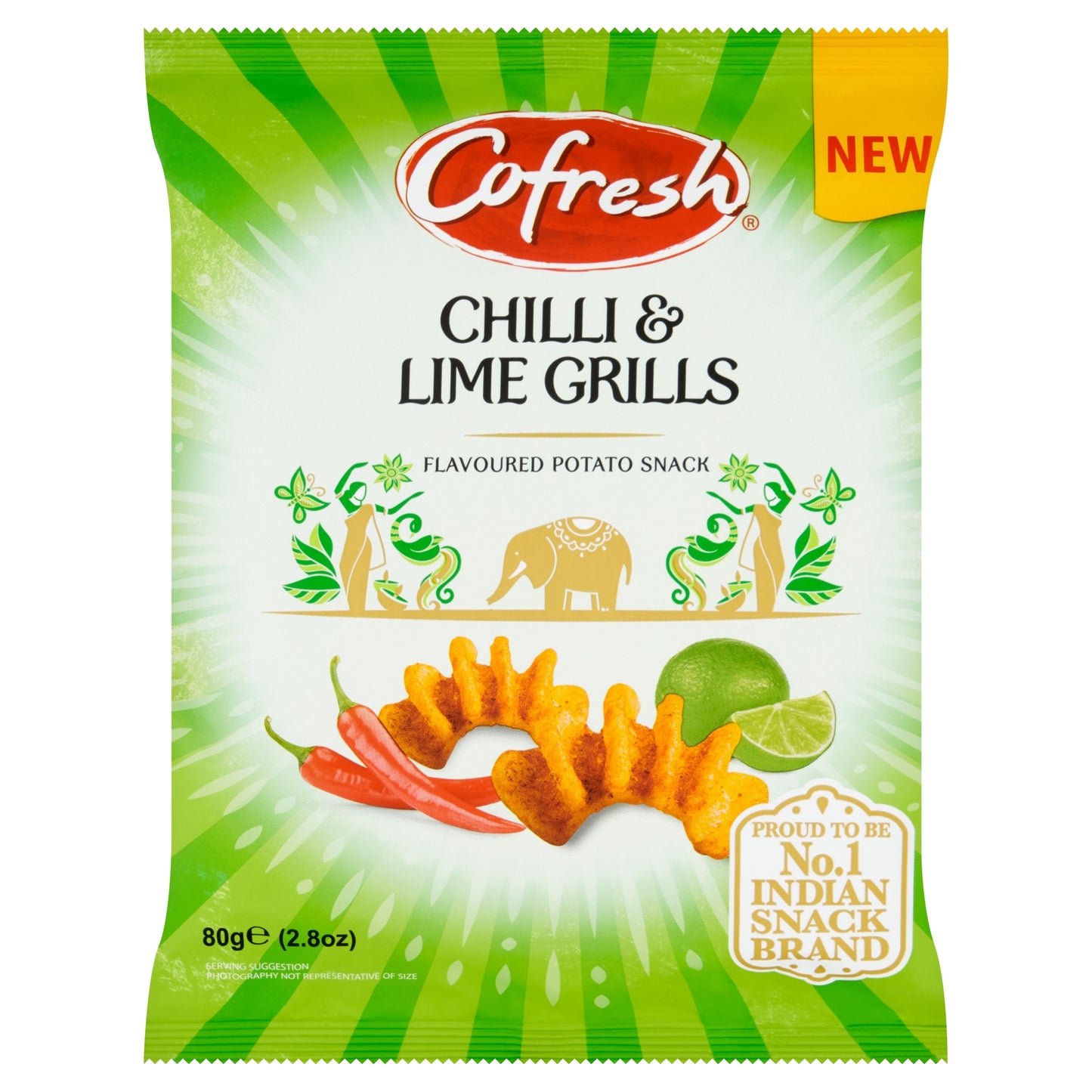 Cofresh Chilli & Lime Grills 80g — image 1
