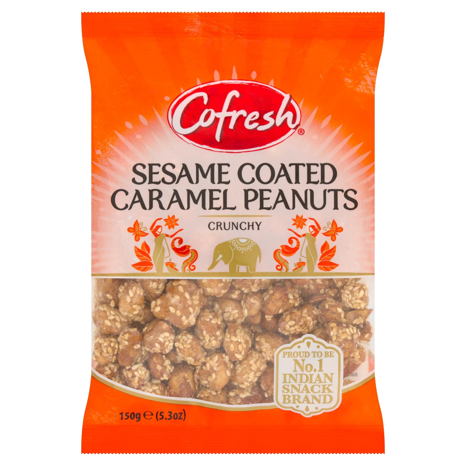Cofresh Sesame Coated Caramel Peanuts 150G — image 1