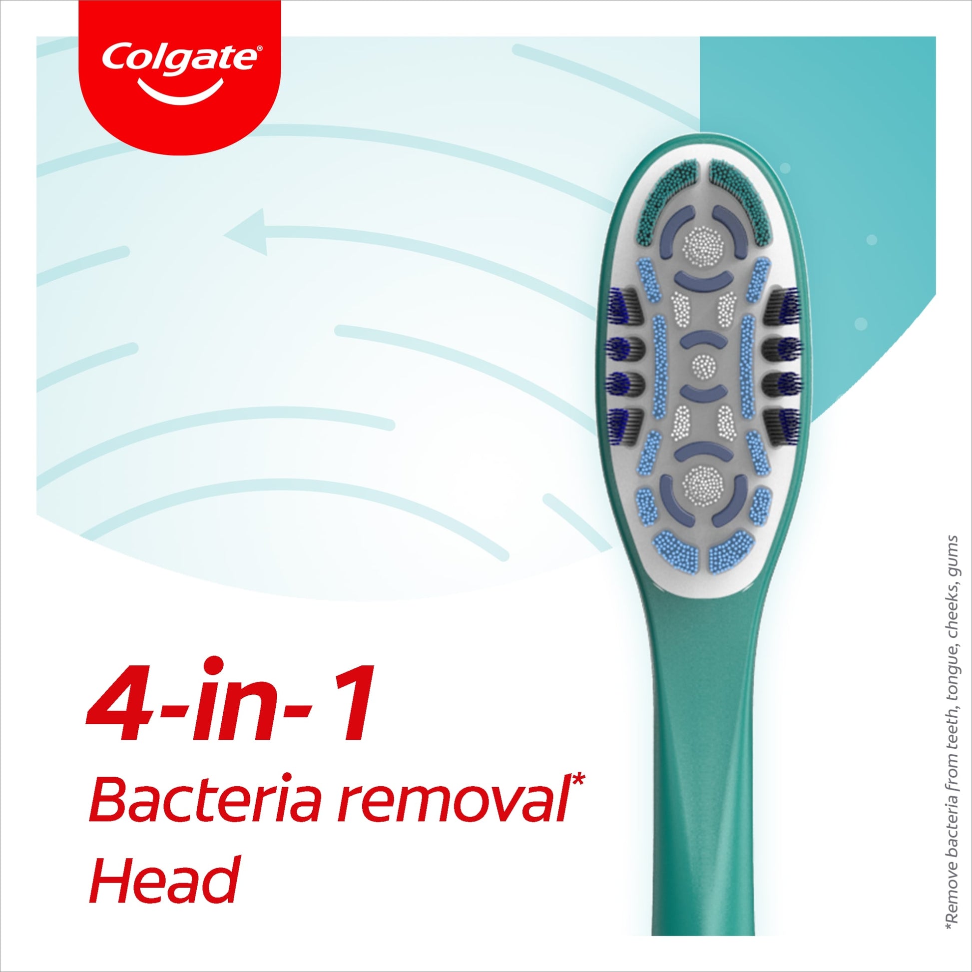 Colgate 360 Deep Clean Soft Manual Toothbrush 4 Pack — image 2