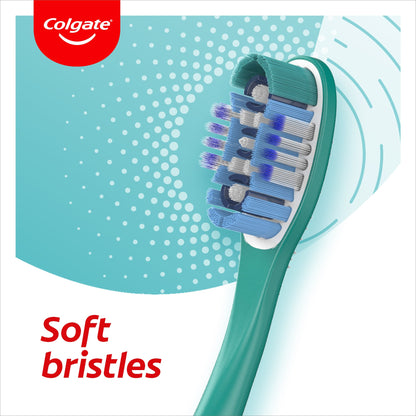 Colgate 360 Deep Clean Soft Manual Toothbrush 4 Pack — image 3
