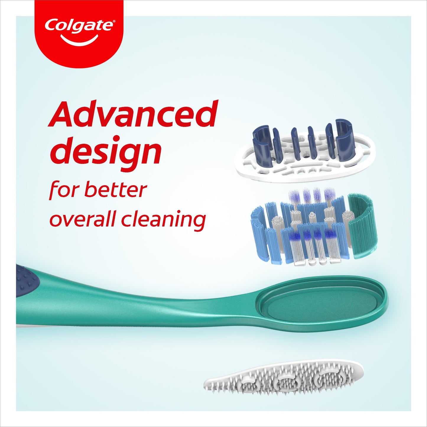 Colgate 360 Deep Clean Soft Manual Toothbrush 4 Pack — image 4