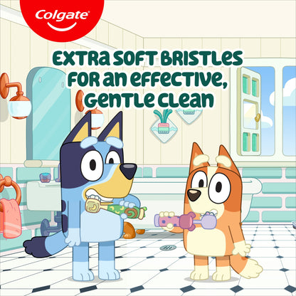 Colgate Kids 3-5 Years Bluey Extra Soft Manual Toothbrush 2 Pack — image 5