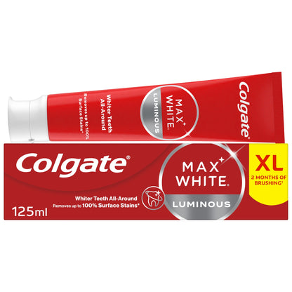 Colgate Max White Luminous Whitening Toothpaste 125ml — image 1