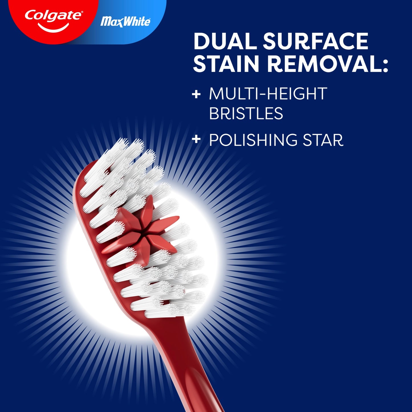 Colgate Max White Medium Toothbrush 3 Pack — image 3