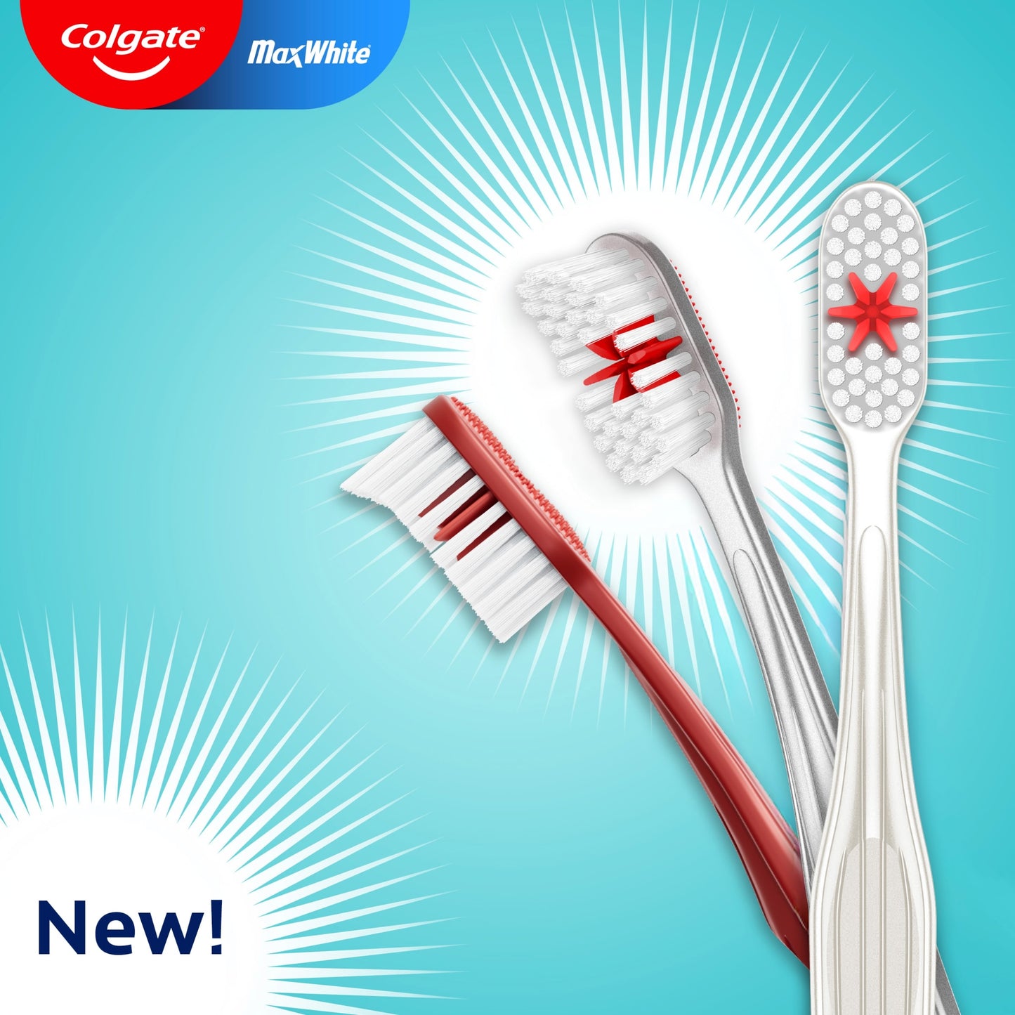 Colgate Max White Medium Toothbrush 3 Pack — image 5