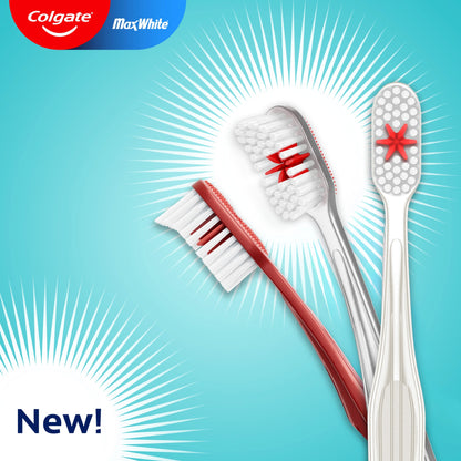 Colgate Max White Medium Toothbrush 3 Pack — image 5