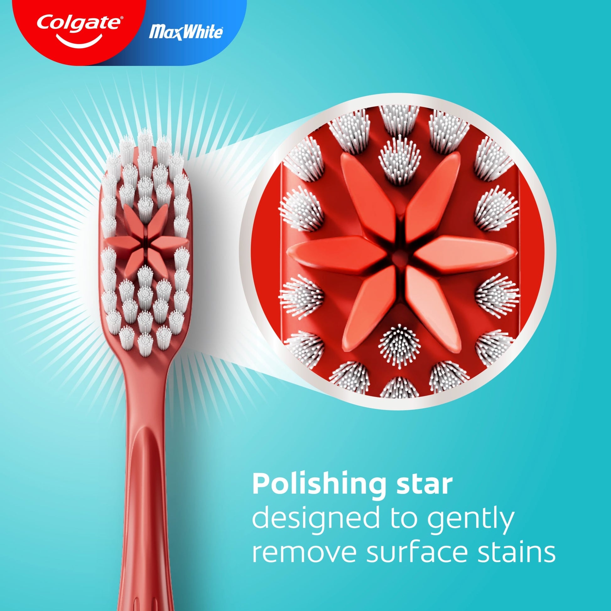 Colgate Max White Medium Toothbrush — image 3