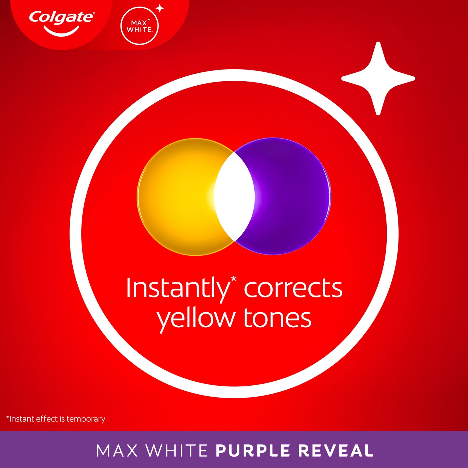 Colgate Max White Purple Reveal Whitening Toothpaste 125ml — image 4