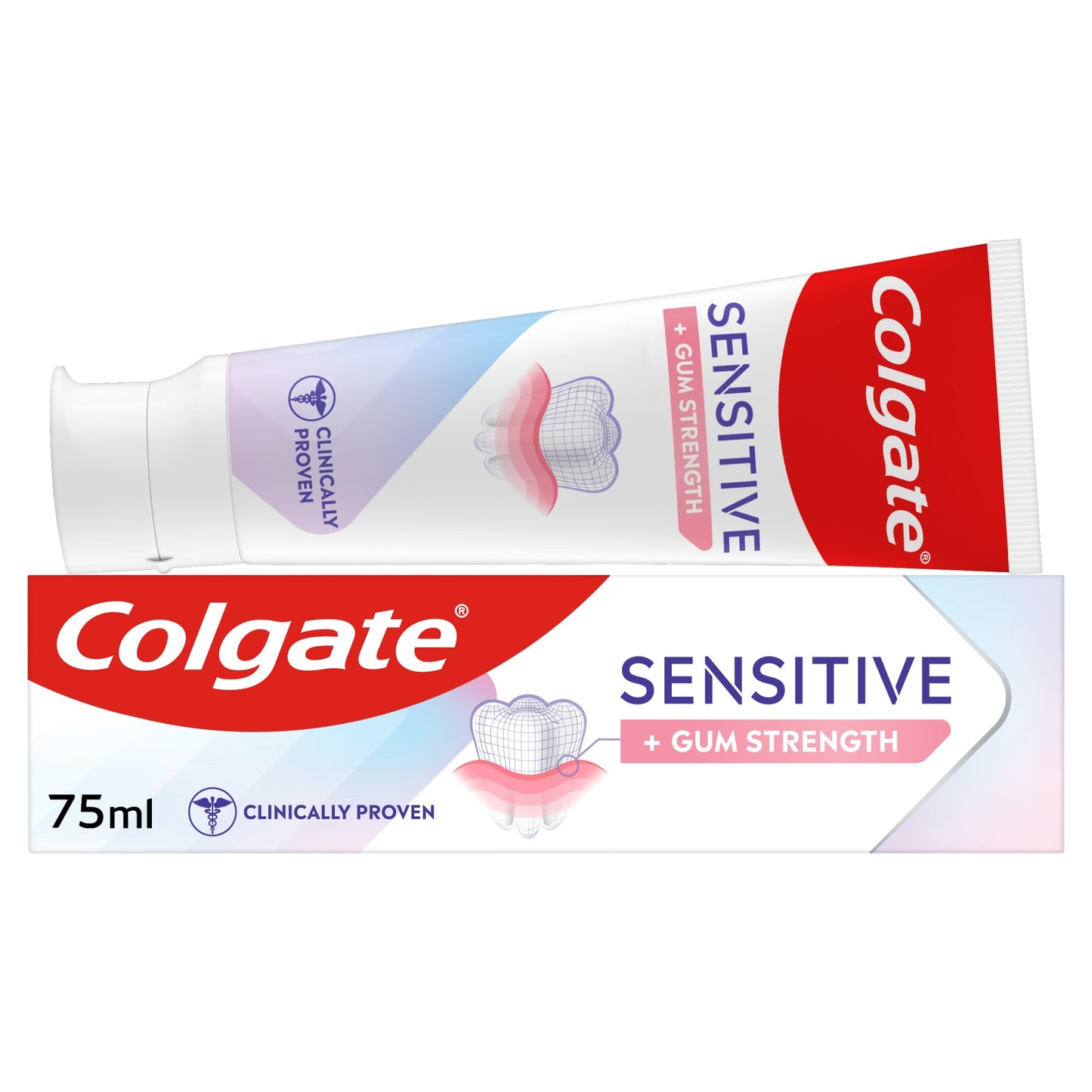 Colgate Sensitive + Gum Strength Toothpaste 75ml — image 1