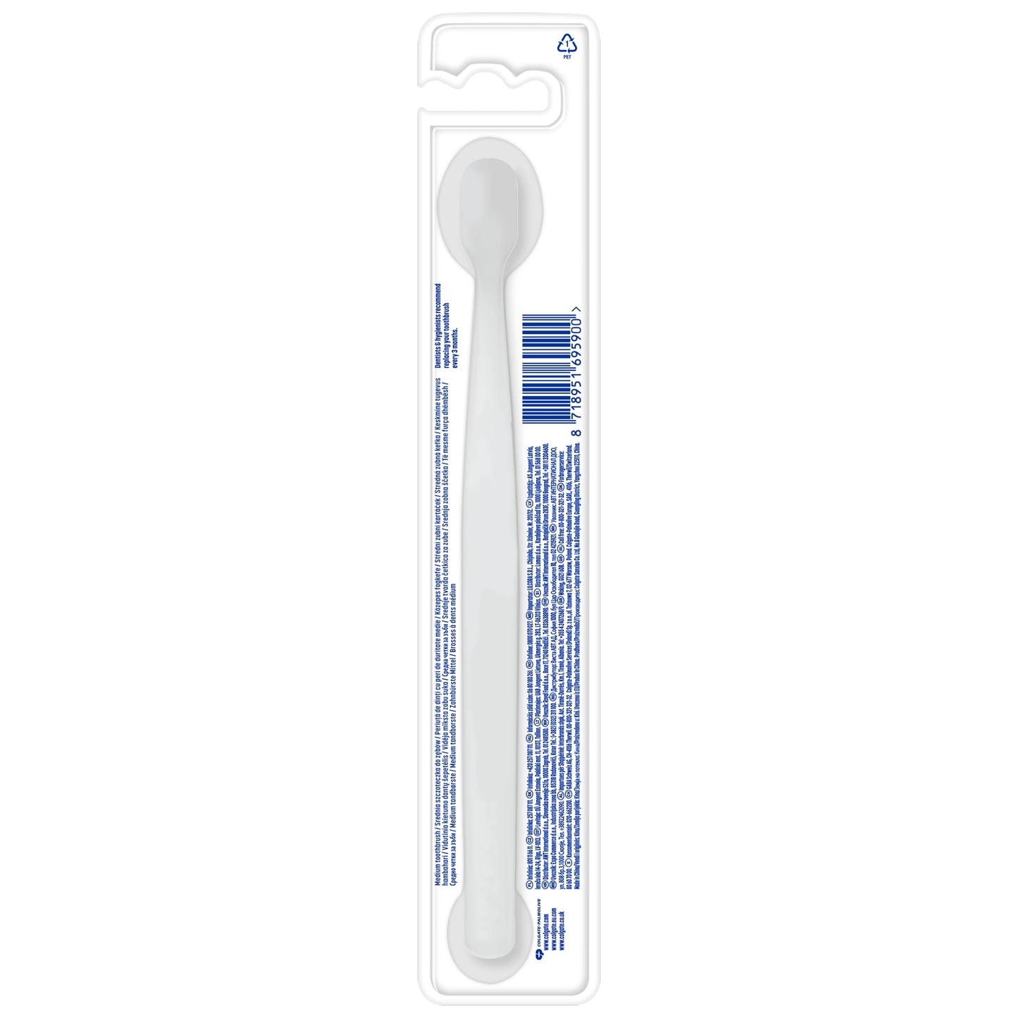 Colgate Total Active Prevention Foaming Clean Medium Toothbrush 1 Pack — image 2