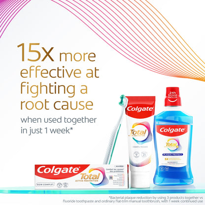 Colgate Total Active Prevention Foaming Clean Soft Toothbrush 1 Pack — image 2