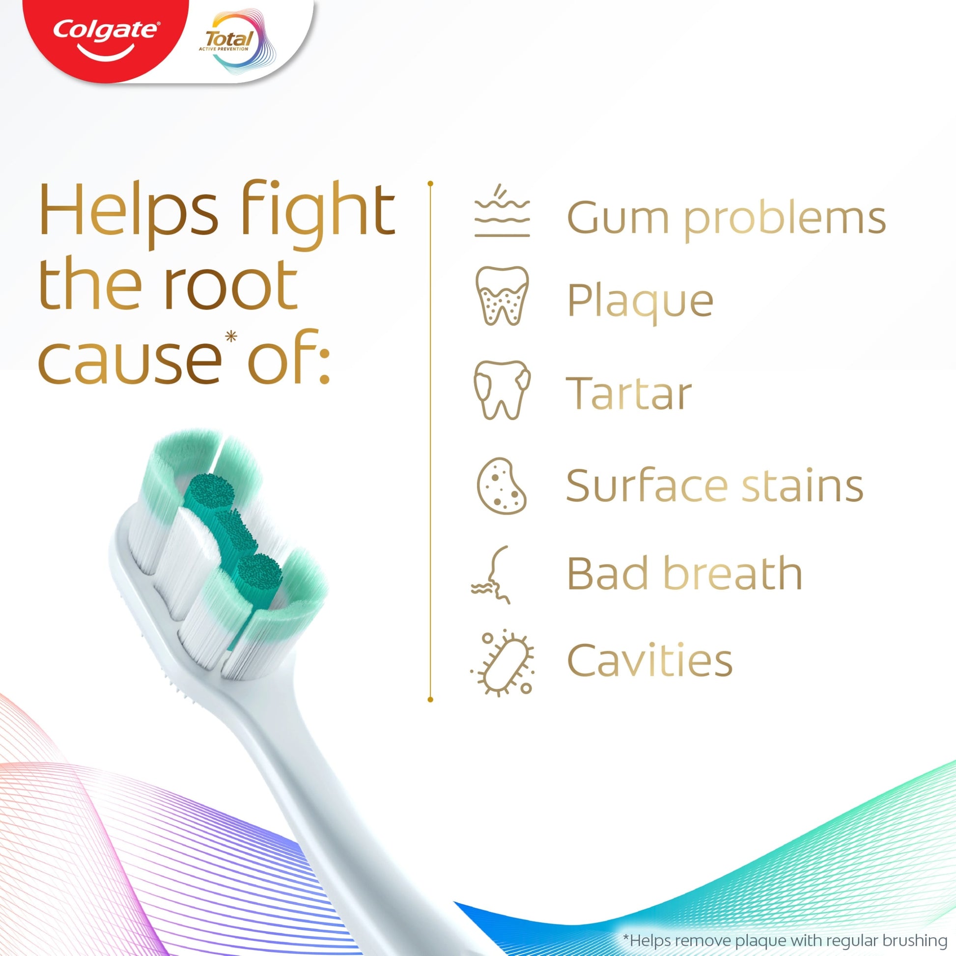 Colgate Total Active Prevention Foaming Clean Soft Toothbrush 1 Pack — image 3