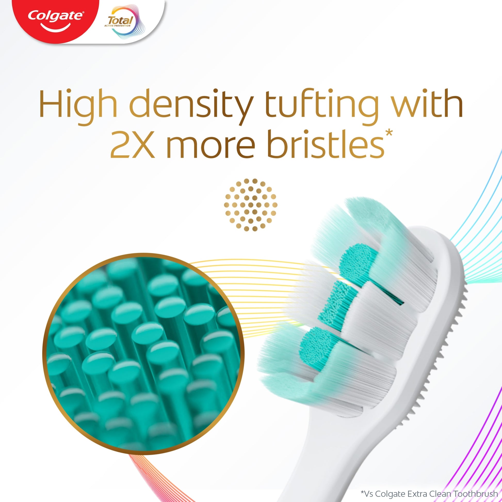 Colgate Total Active Prevention Foaming Clean Soft Toothbrush 1 Pack — image 5