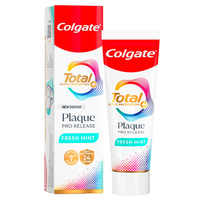 Colgate Total Plaque Pro-Release Toothpaste - Fresh Mint 75ml — image 1