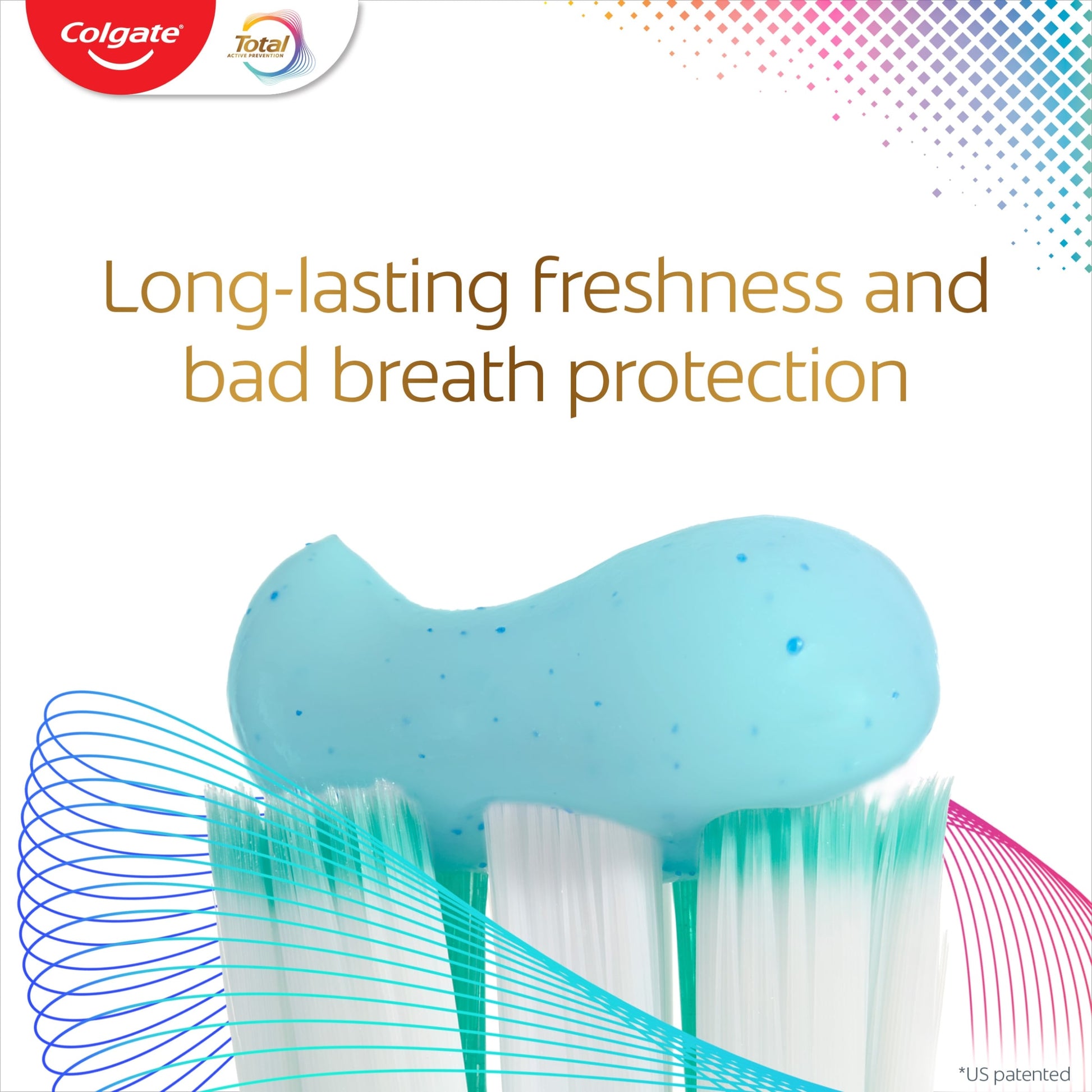 Colgate Total Plaque Pro-Release Toothpaste - Fresh Mint 75ml — image 4