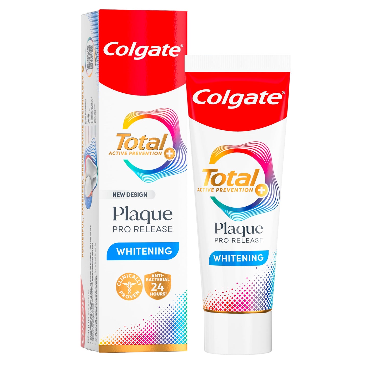 Colgate Total Plaque Pro Release Whitening Toothpaste 75ml — image 1