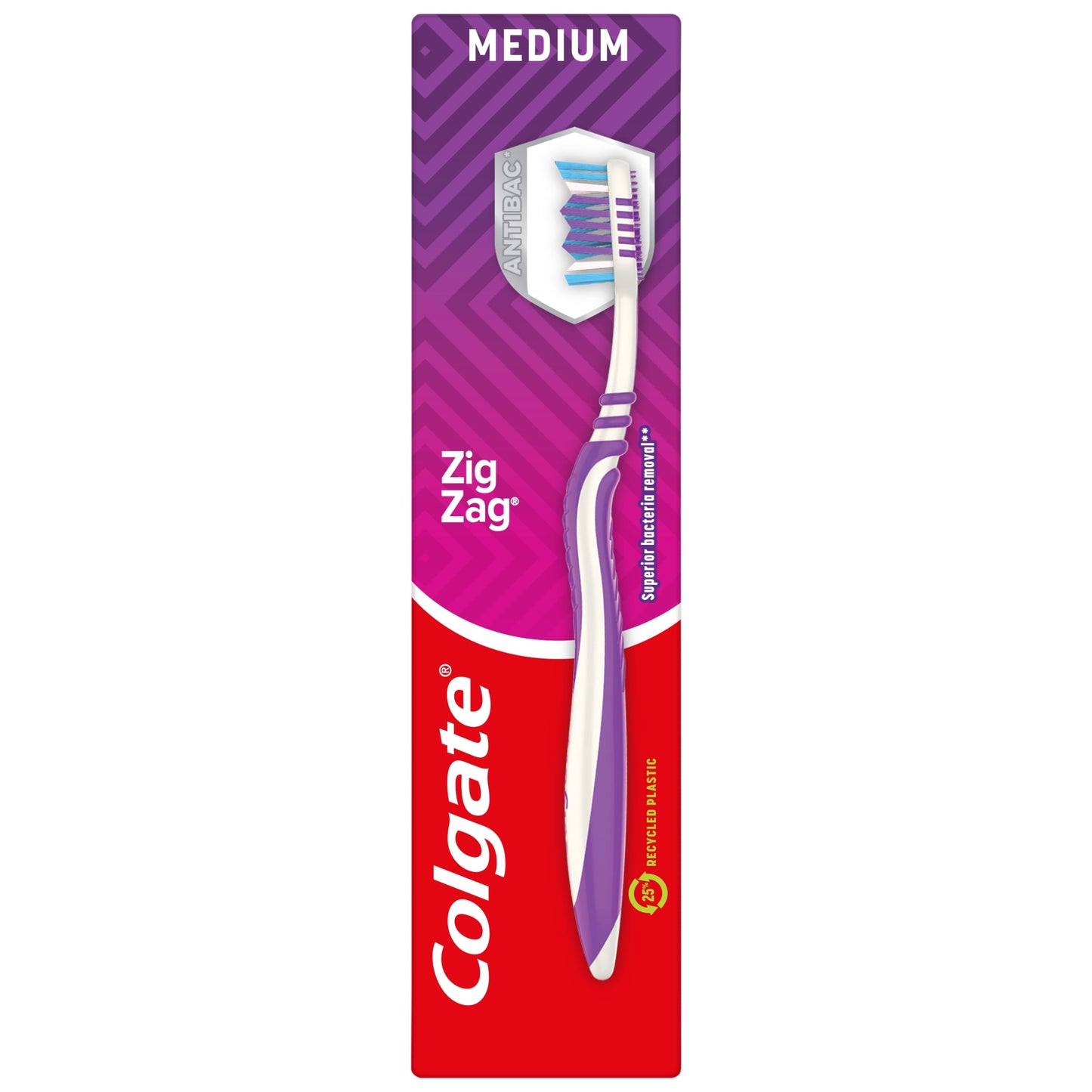 Colgate Zig Zag Medium Toothbrush 1 Pack — image 1