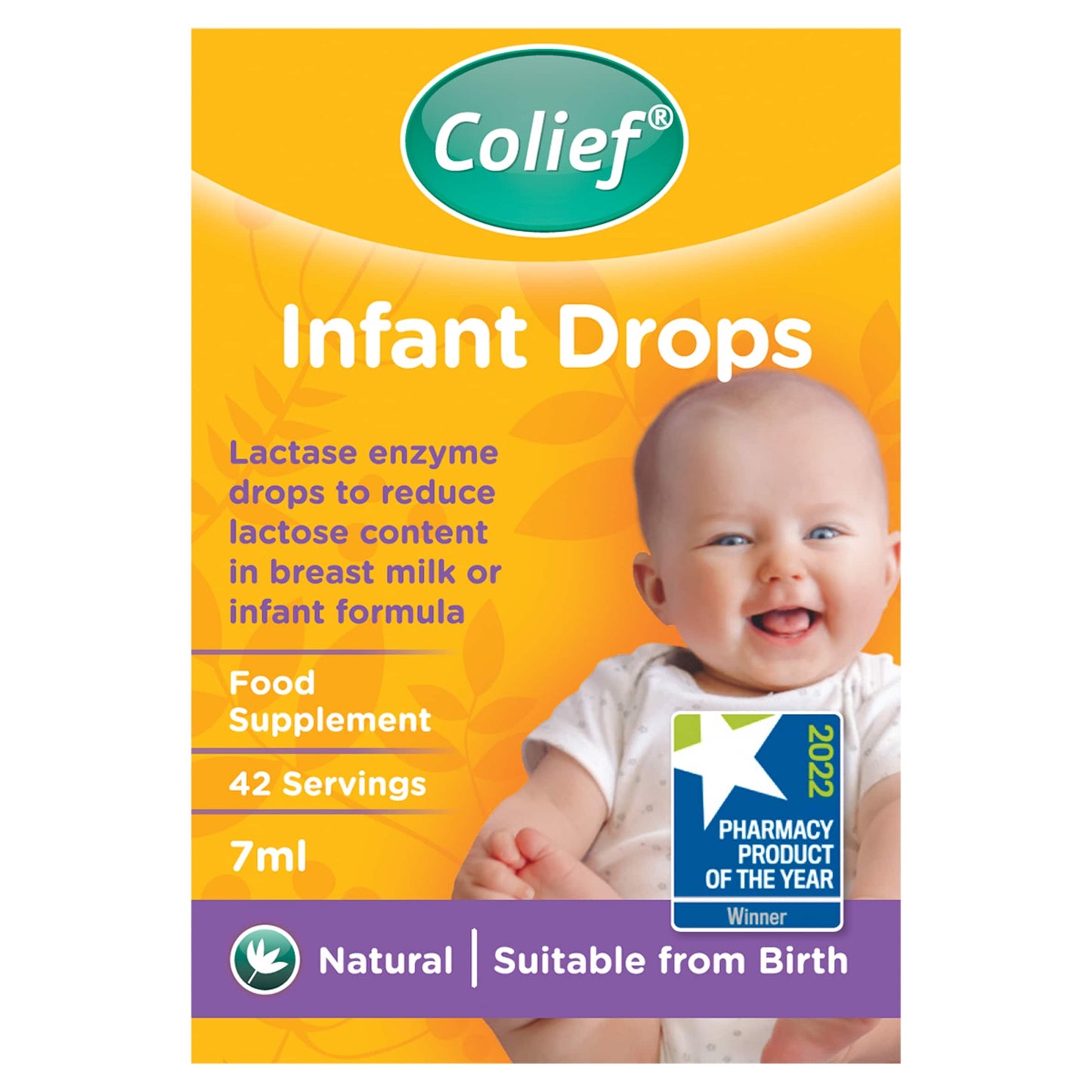 Colief Infant Lactase Enzyme Drops 7Ml — image 1