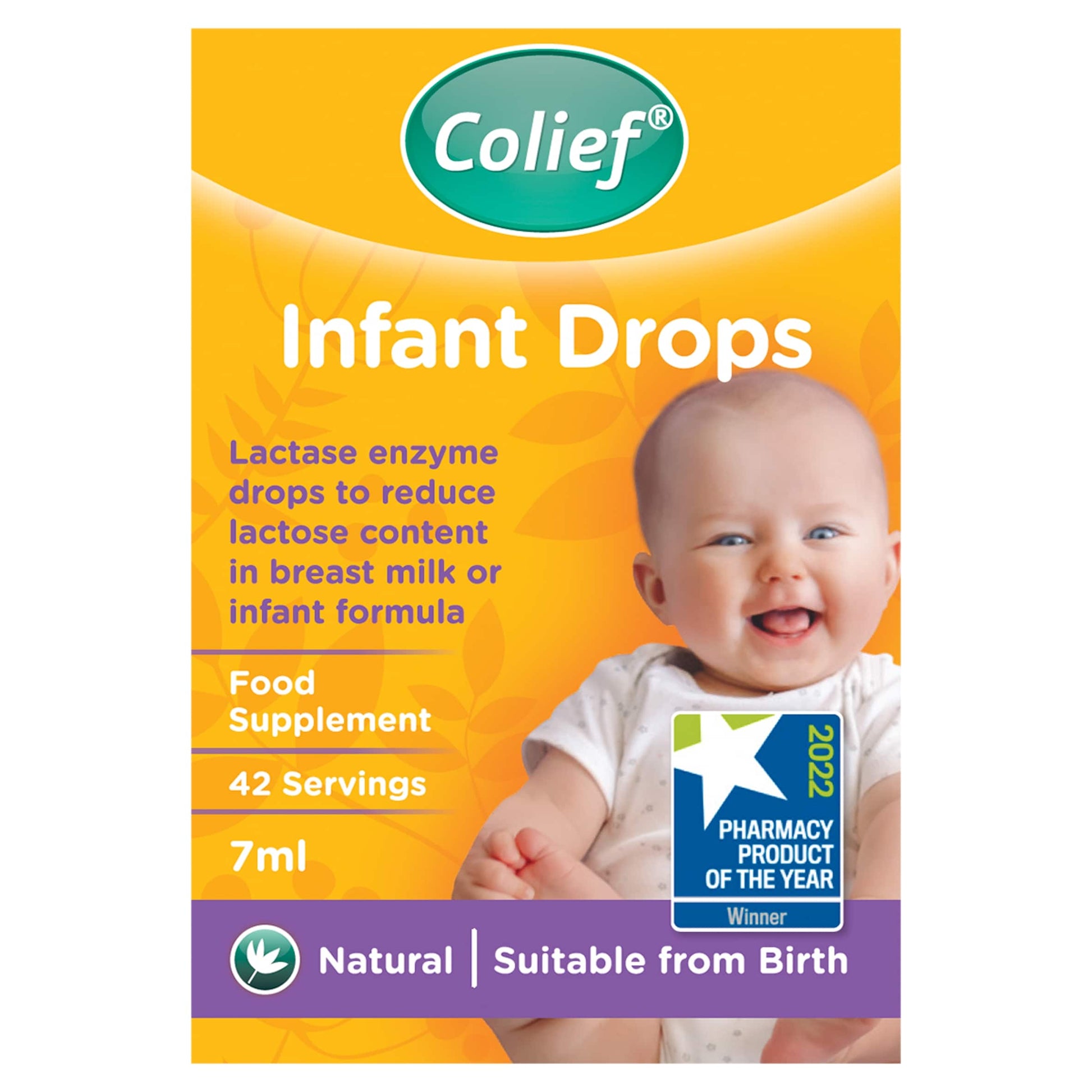 Colief Infant Lactase Enzyme Drops 7Ml — image 1