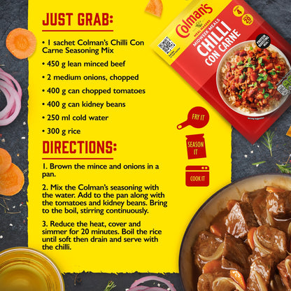 Colman's Chilli Con Carne Recipe Mix 50G — image 4