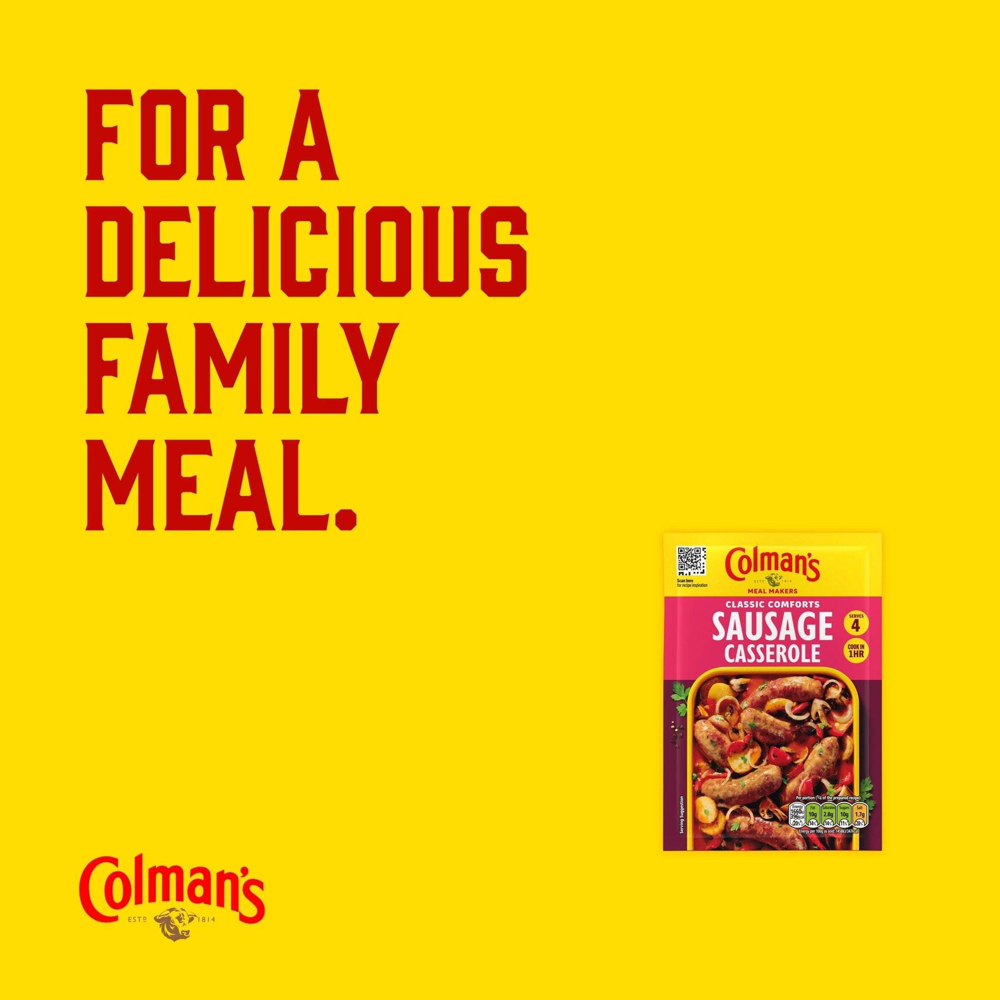 Colman's Sausage Casserole Recipe Mix 39G — image 5
