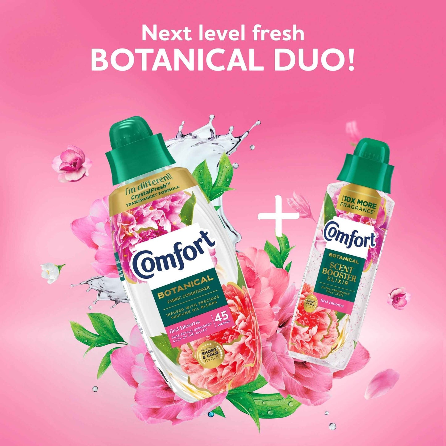 COMFORT Botanical First Blooms Fabric Conditioner 45 Washes 675ml