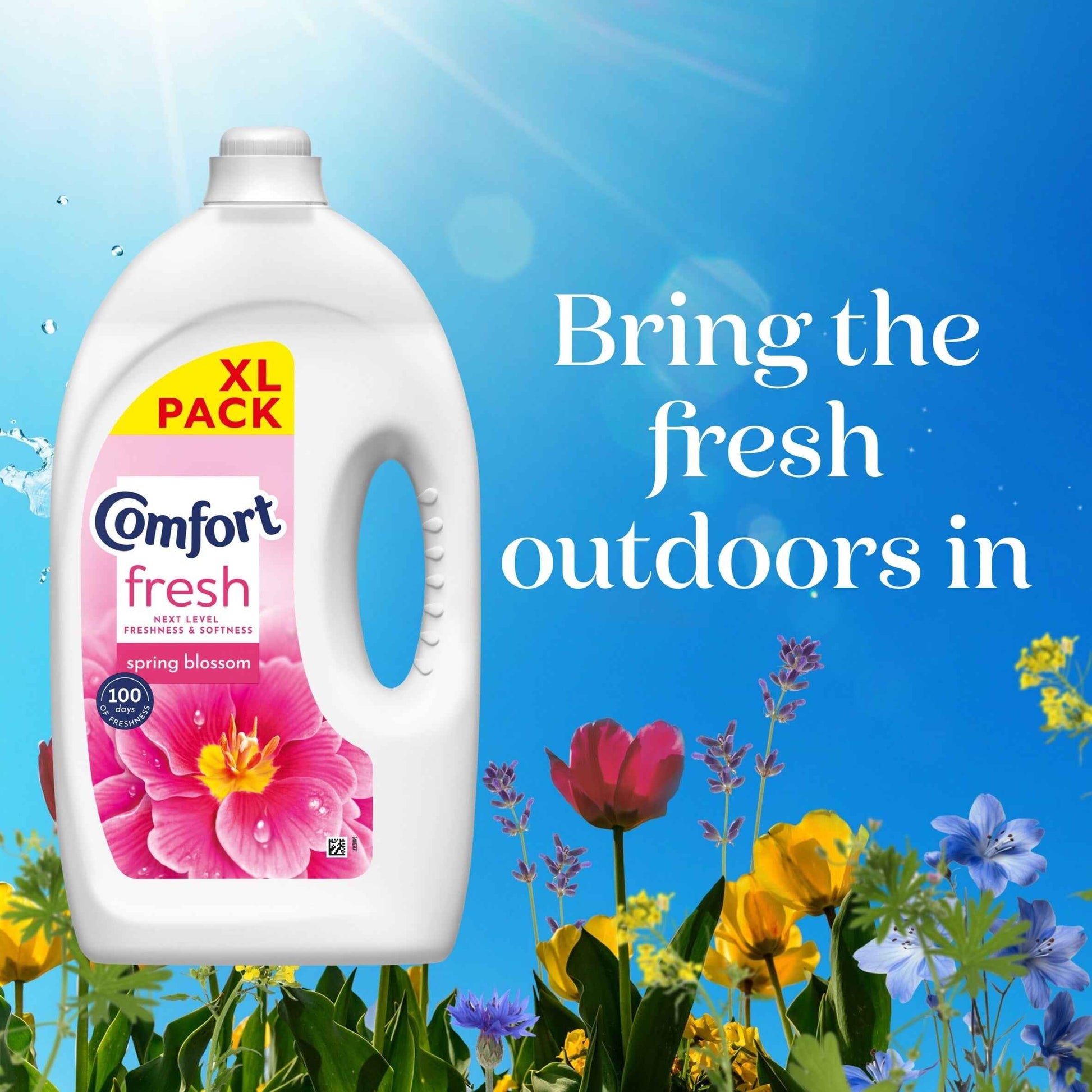 COMFORT Fabric Conditioner Spring Blossom 80 Washes 2400ml