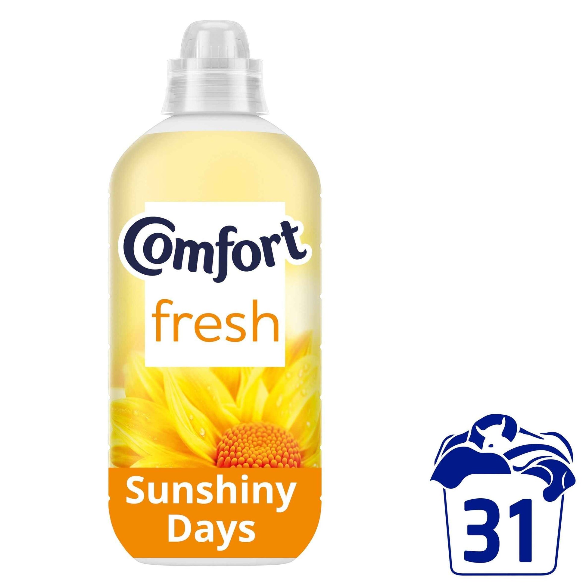 COMFORT Fresh Fabric Conditioner Sunshiny Days 31 Washes 930ml