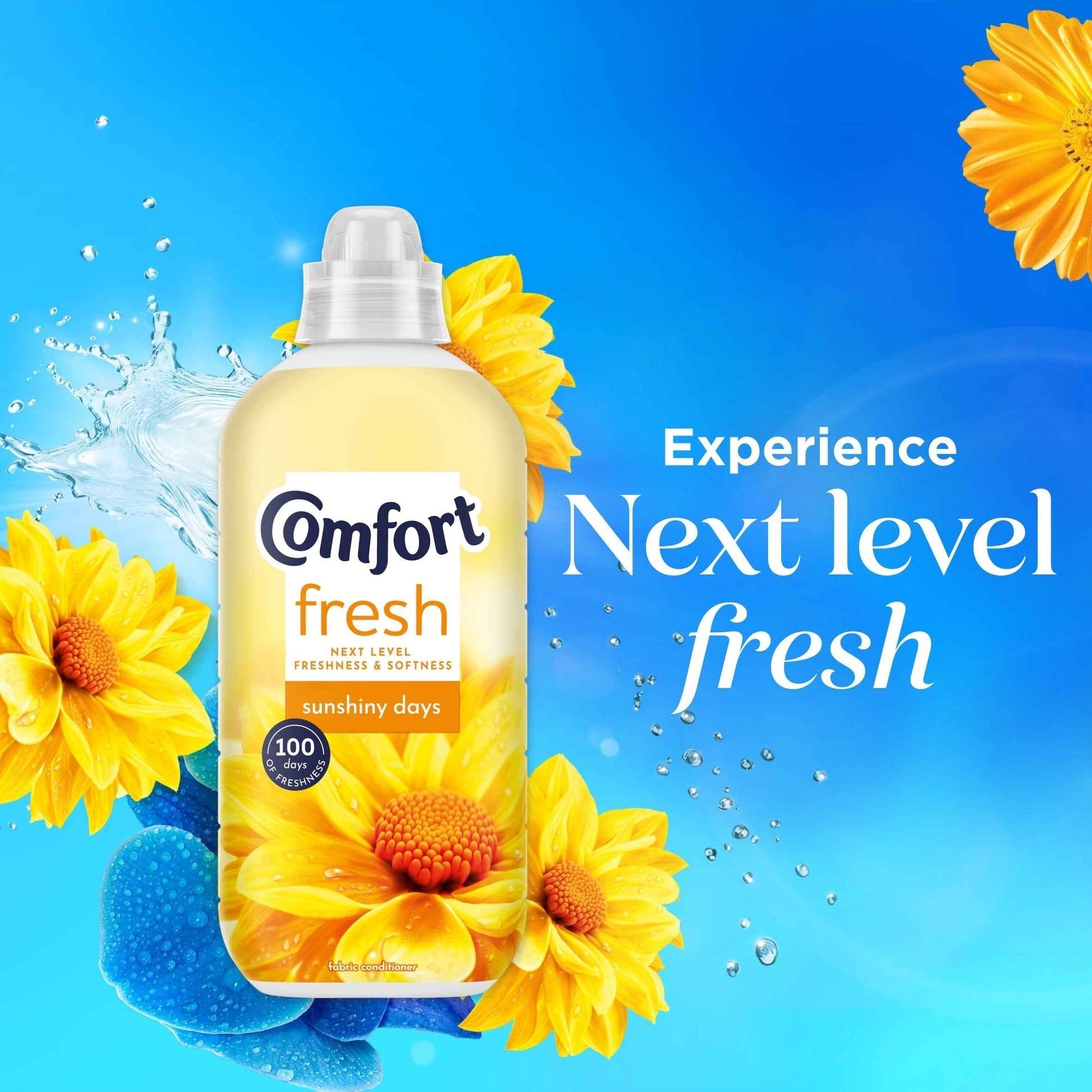 COMFORT Fresh Fabric Conditioner Sunshiny Days 31 Washes 930ml