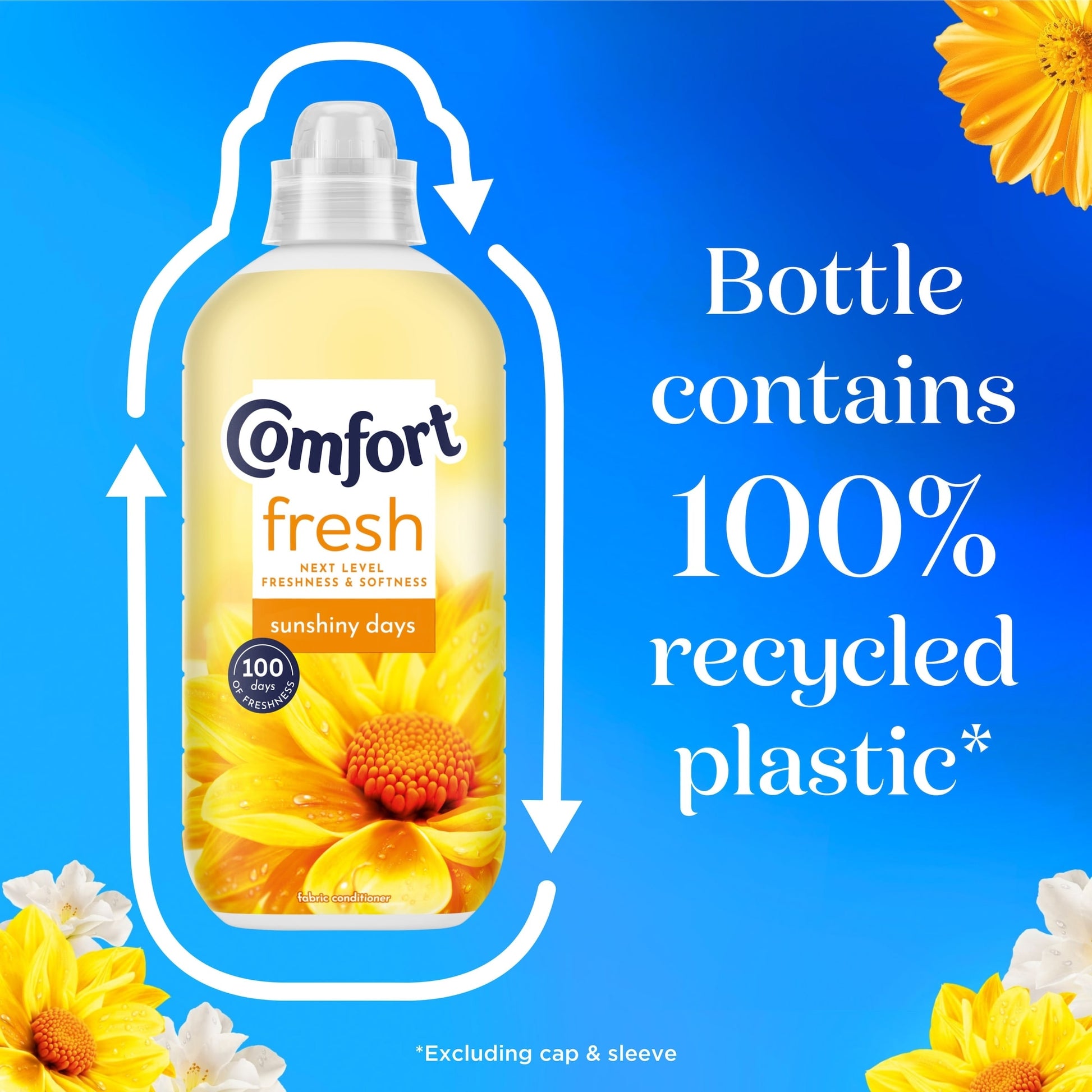 Comfort Fresh Fabric Conditioner Sunshiny Days 31 Washes 930ml — image 5