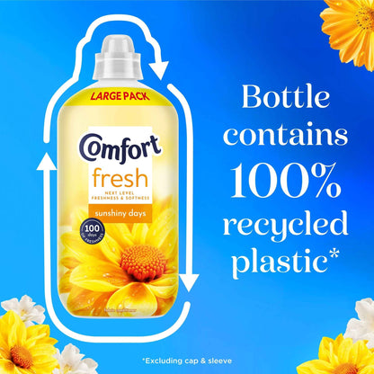 COMFORT Fresh Fabric Conditioner Sunshiny Days 52 Washes 1560ml