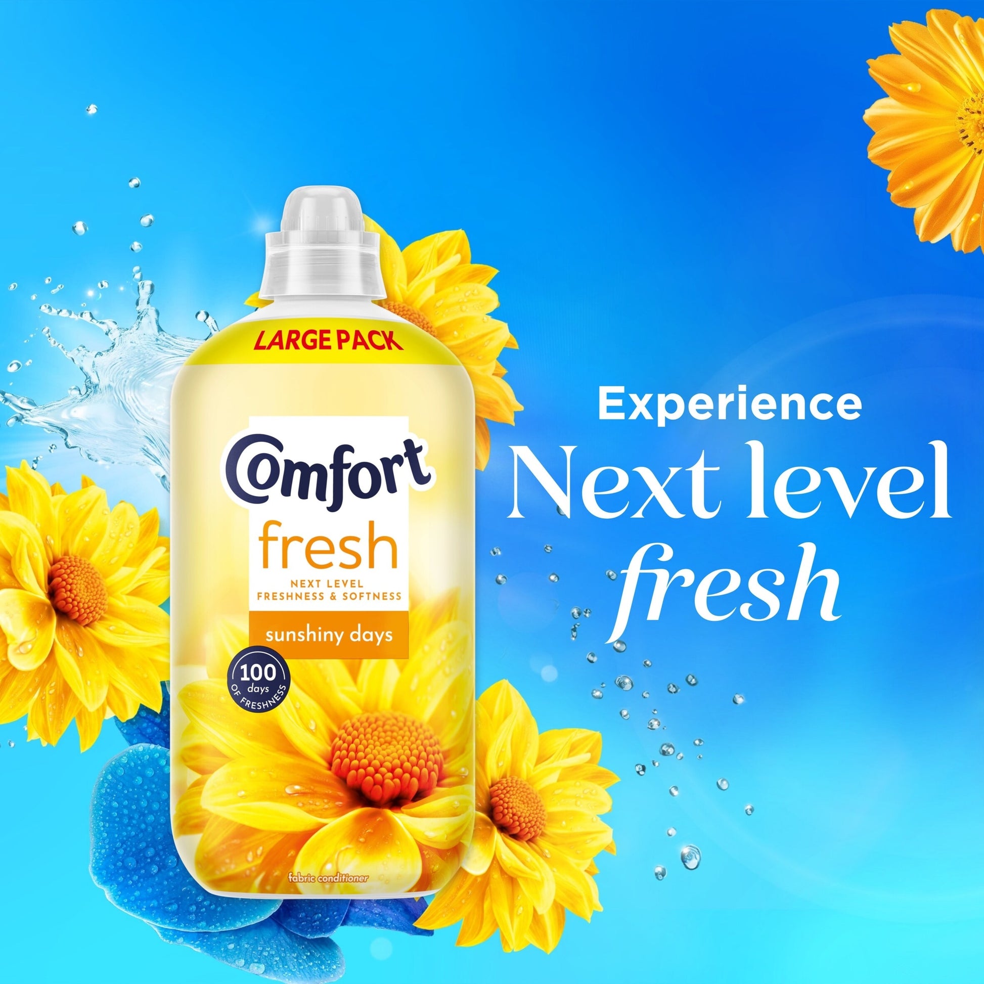 Comfort Fresh Fabric Conditioner Sunshiny Days 52 Washes 1560ml — image 5