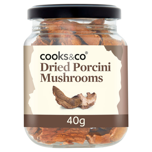 Cooks & Co Dried Porcini Mushrooms 40G — image 1