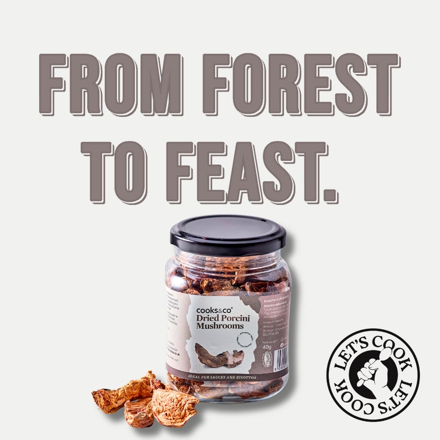 Cooks & Co Dried Porcini Mushrooms 40G — image 4