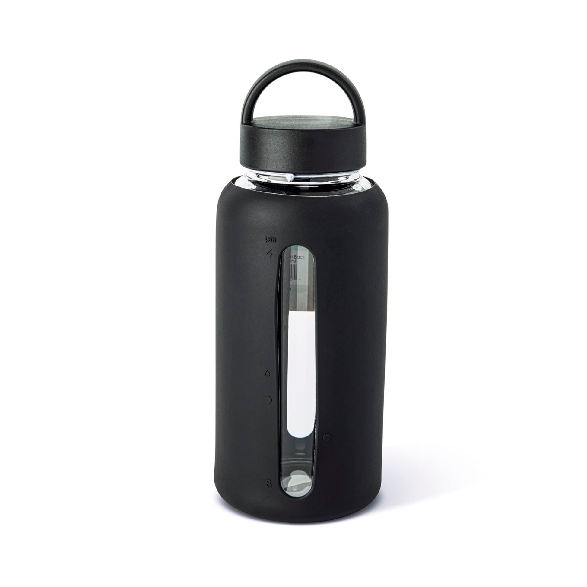 Core Kitchen Black Glass Water Bottle Tumbler 798ml — image 1