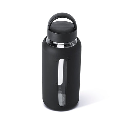 Core Kitchen Black Glass Water Bottle Tumbler 798ml — image 3
