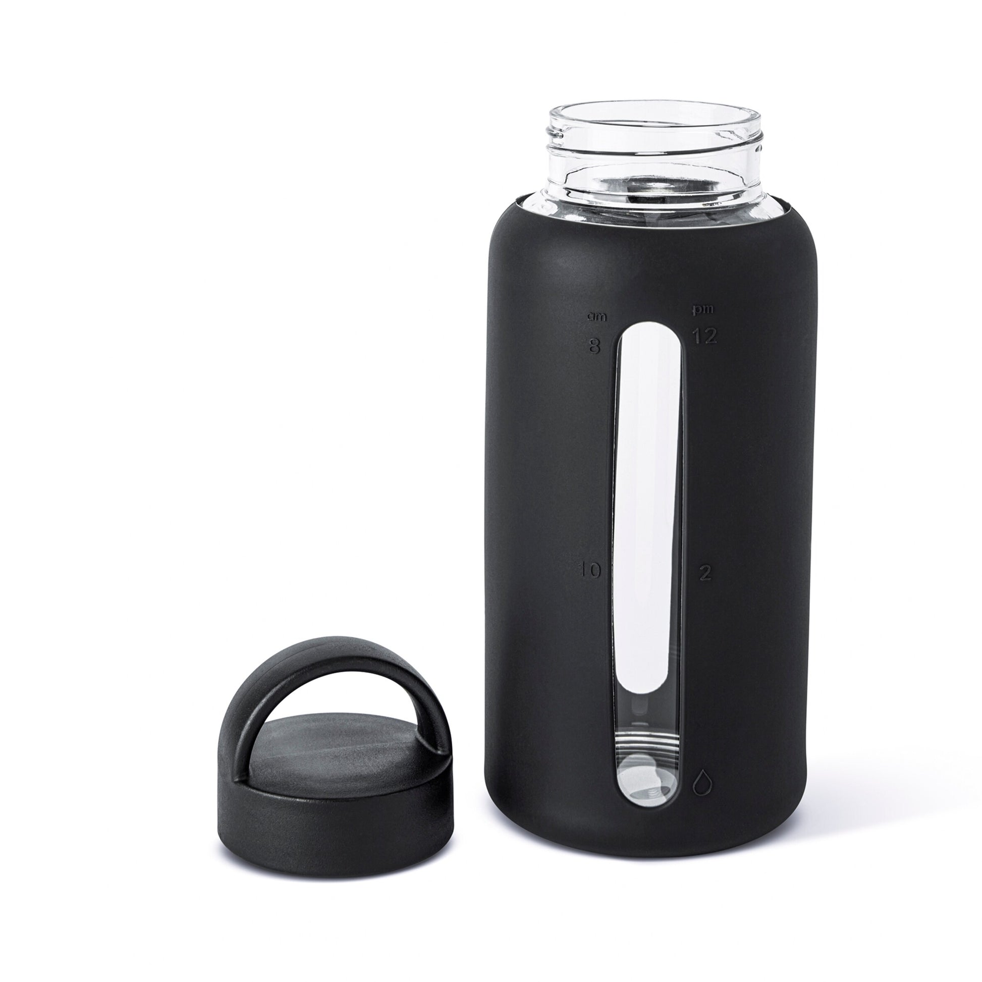 Core Kitchen Black Glass Water Bottle Tumbler 798ml — image 5