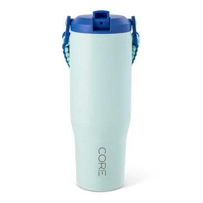 Core Kitchen Blue Vault Metal Drinking Water Bottle 887ml — image 2