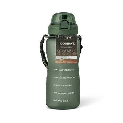 Core Kitchen Green Combat Water Bottle 1.5L — image 1