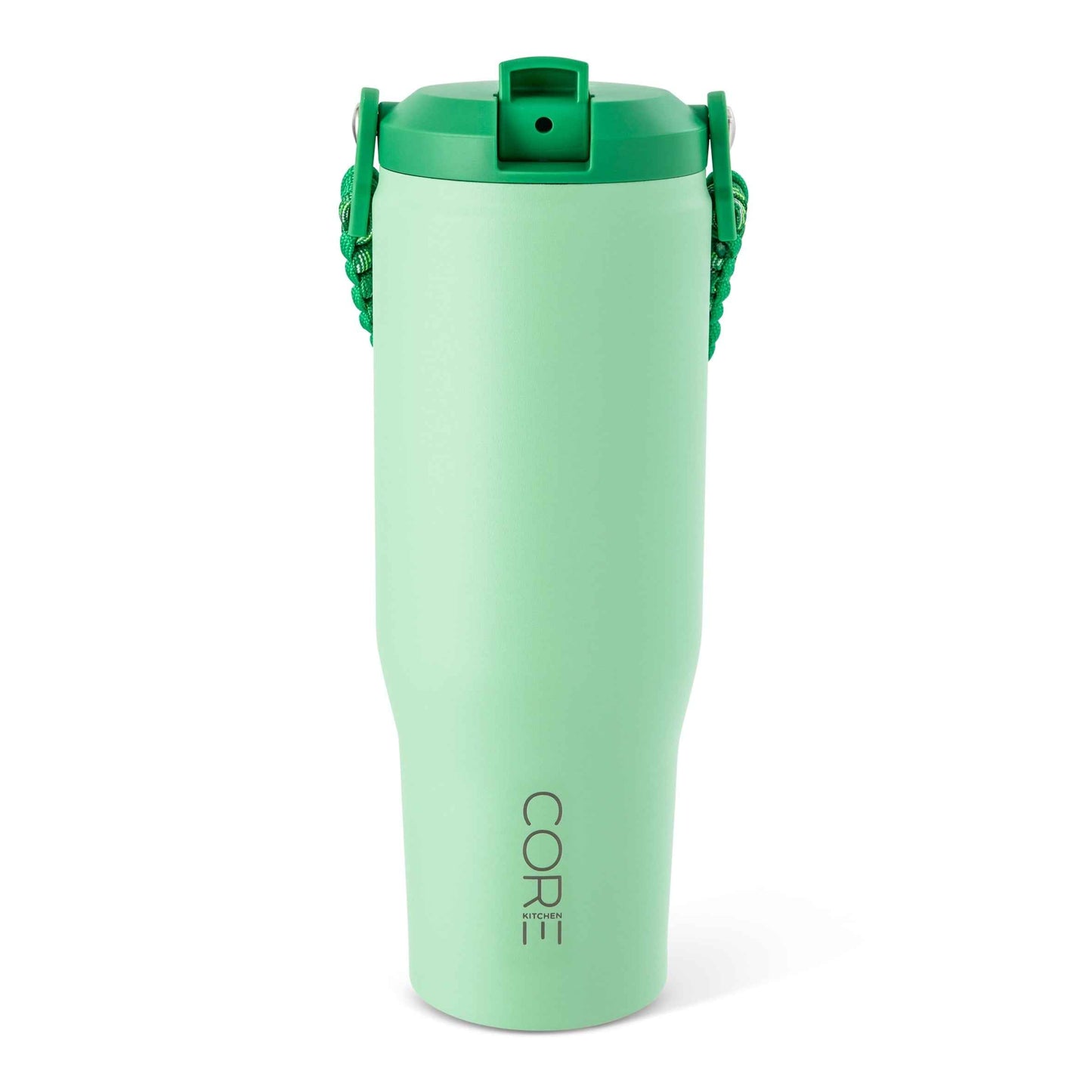 CORE KITCHEN Green Vault Metal Drinking Water Bottle 887ml