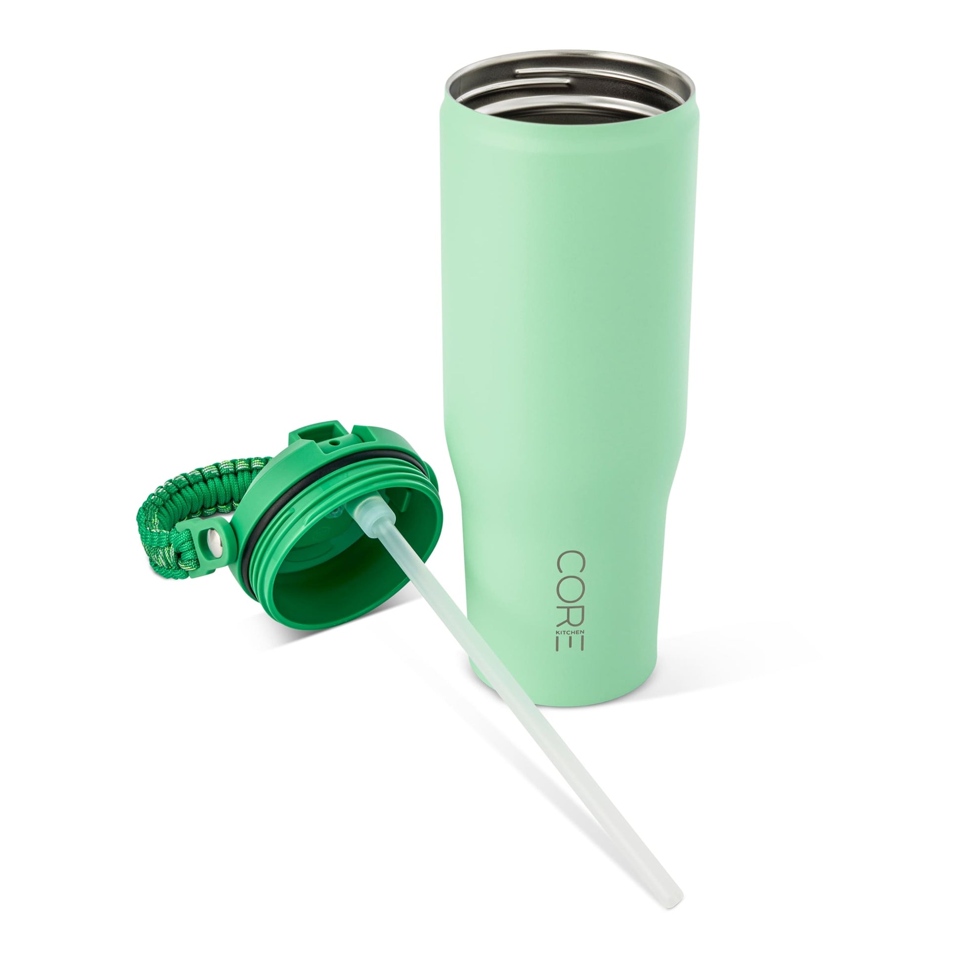 Core Kitchen Green Vault Metal Drinking Water Bottle 887ml — image 4