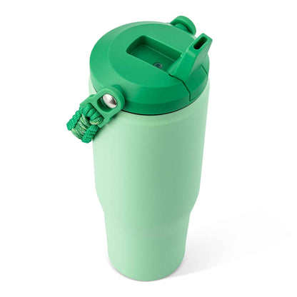 CORE KITCHEN Green Vault Metal Drinking Water Bottle 887ml