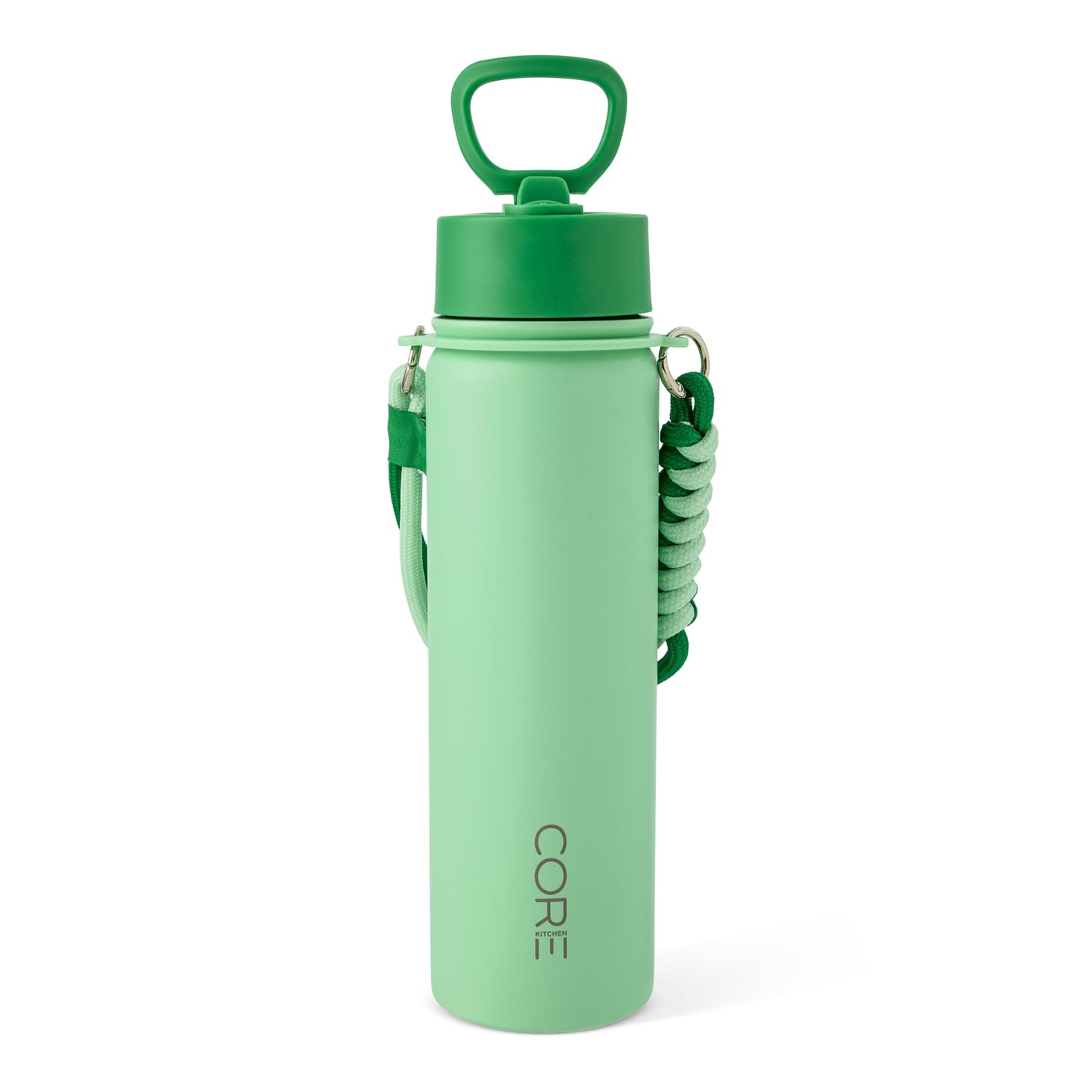 Core Kitchen Green Zeno Metal Drinking Water Bottle 650ml — image 3