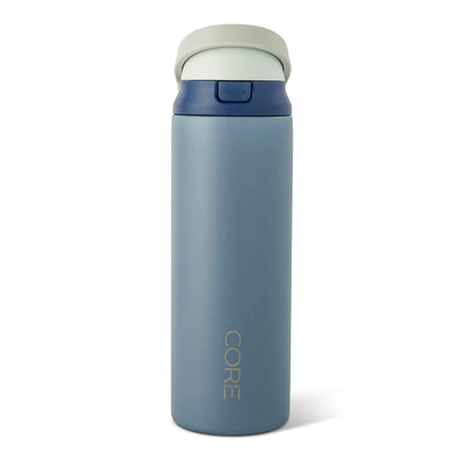 CORE KITCHEN Navy Hydra Dual Function Water Bottle 710ml