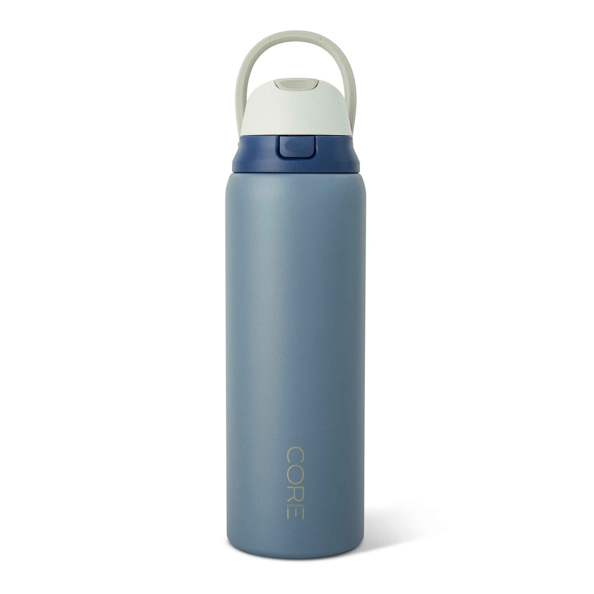 CORE KITCHEN Navy Hydra Dual Function Water Bottle 946ml